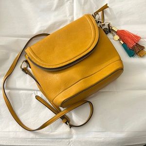Aldo Yellow Crossbody Bag